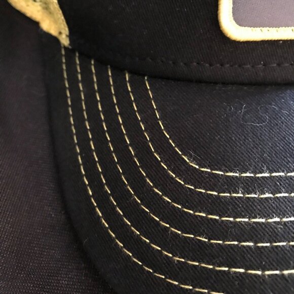 Pokémon Pikachu Black & Yellow Trucker Hat With Breathable Mesh Back Snapback - Picture 4 of 6